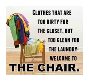 clothes chair
